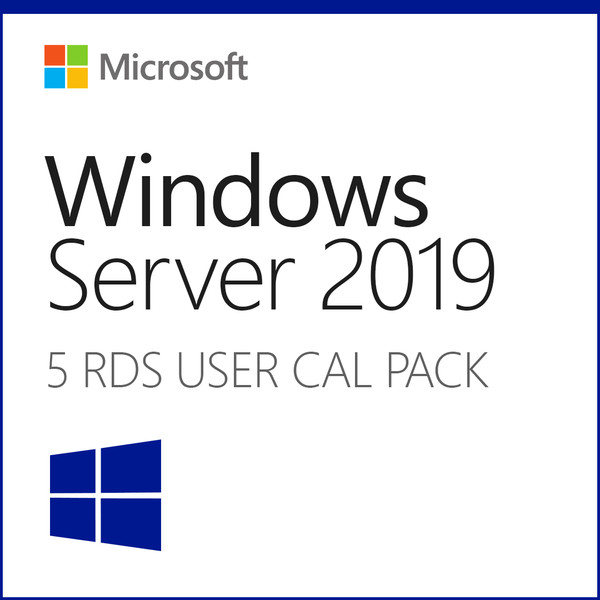 Microsoft Windows Server 2019 RDS CAL 5 Users New