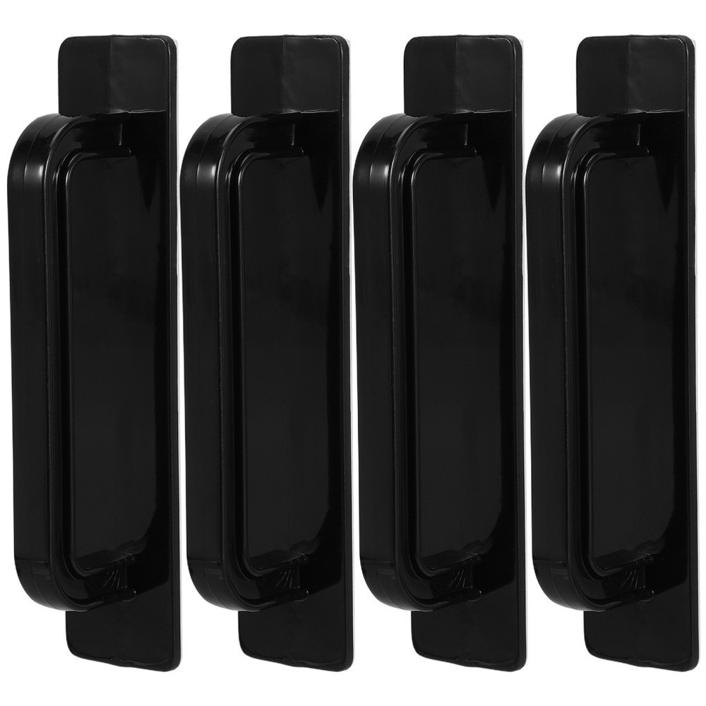 4 Pcs Drill-free Cabinet Handles Self Adhesive Wardrobe Drawer Pulls Stick