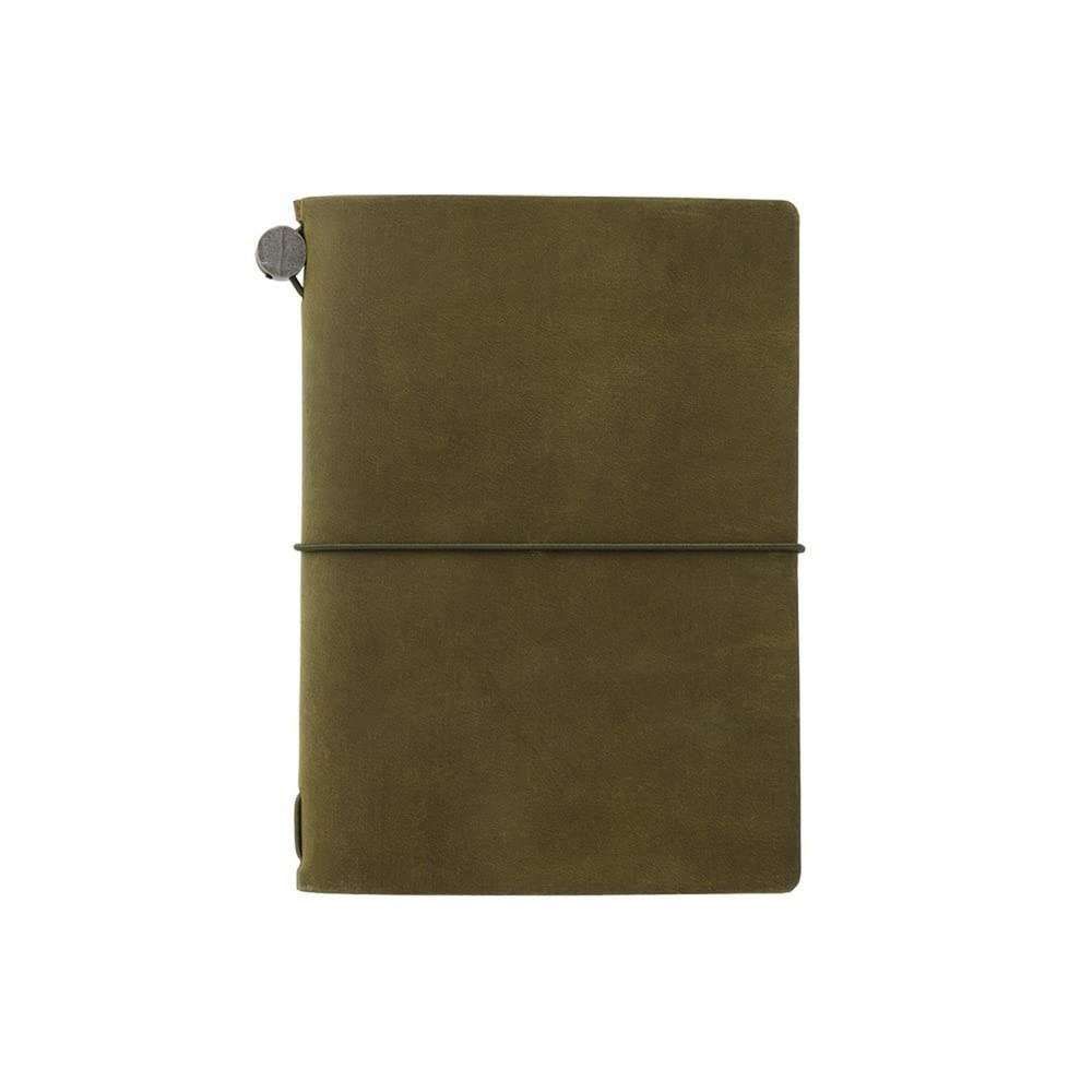 Grehge notebook Starter Kit Reisepassgröße - Olive