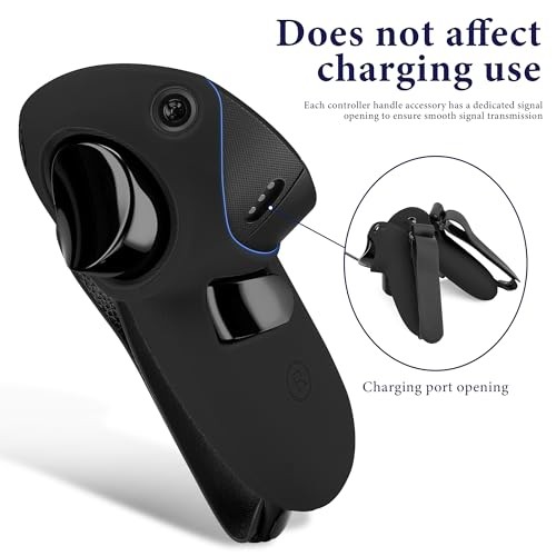 VR Silicone Controller Cover Compatible with Meta Quest Pro, Anti-Throw