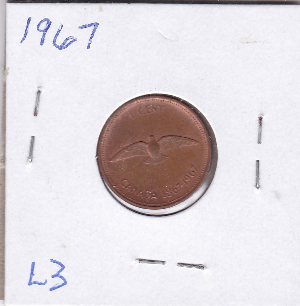 1967 Canada Cent L3