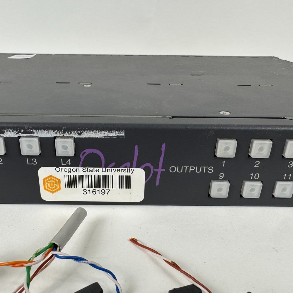 PESA Switching Systems OCELOT Mainframe Assembly Broadcast Router – Untested