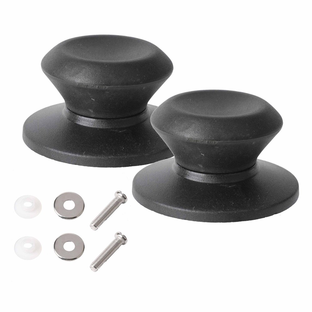 2pcs Universal Replacement Kitchen Cookware Pot Pan Lid Cover Grip Knob Handle