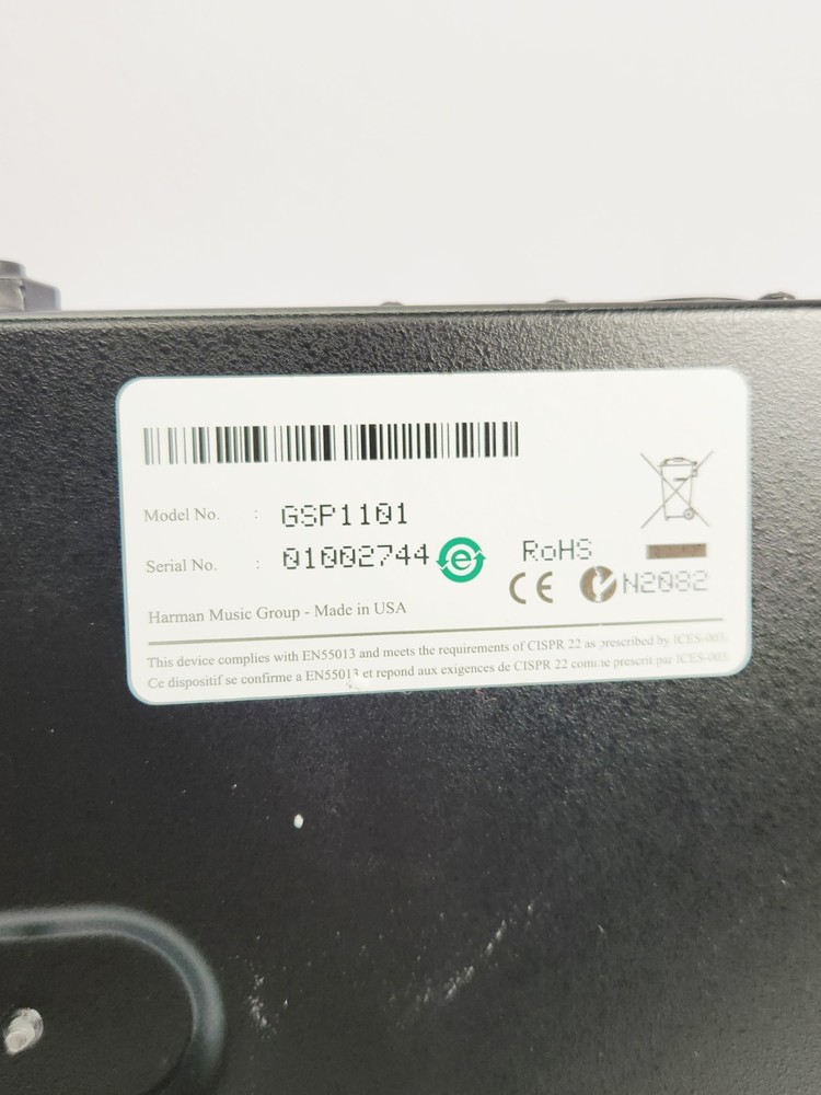 Digitech GSP1101 Multi-Effects Processor with Control 2 Foot Controller Pro Gear