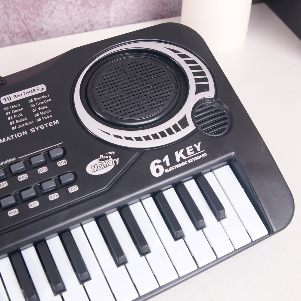61 Key Multi-function Electronic Piano With Microphone Educational Music Toy