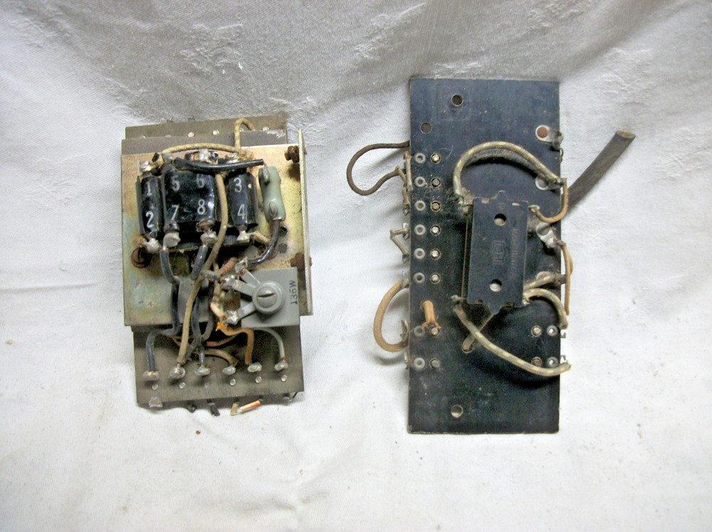 Two old (1950?) electrical/communication devices