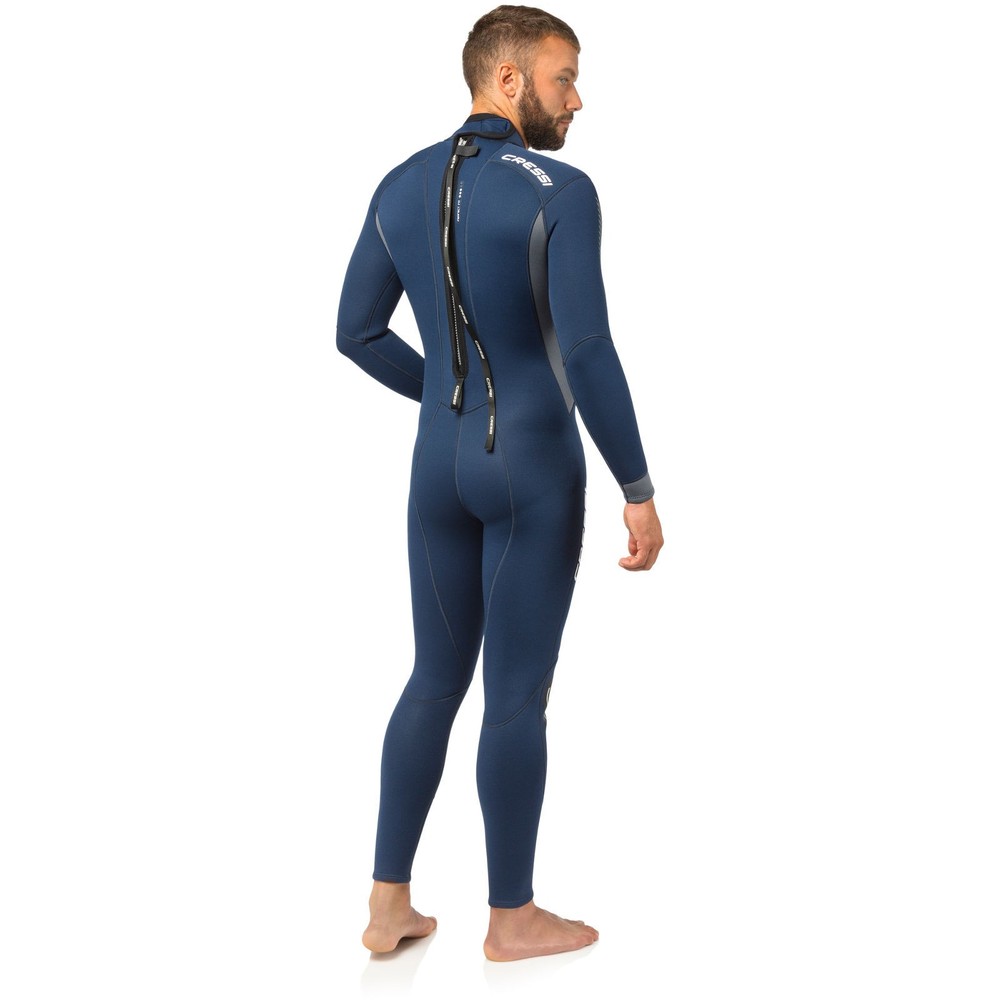 Cressi Fast 3mm Man, Blue/Grey, X-Large