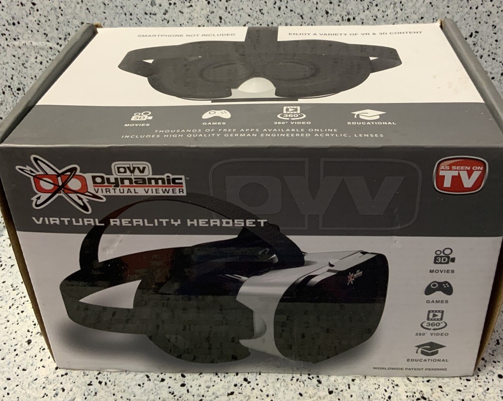 ⚡️AS SEEN ON TV!Dynamic Virtual Viewer DVV 3D Glasses Smartphone Virtual Headset