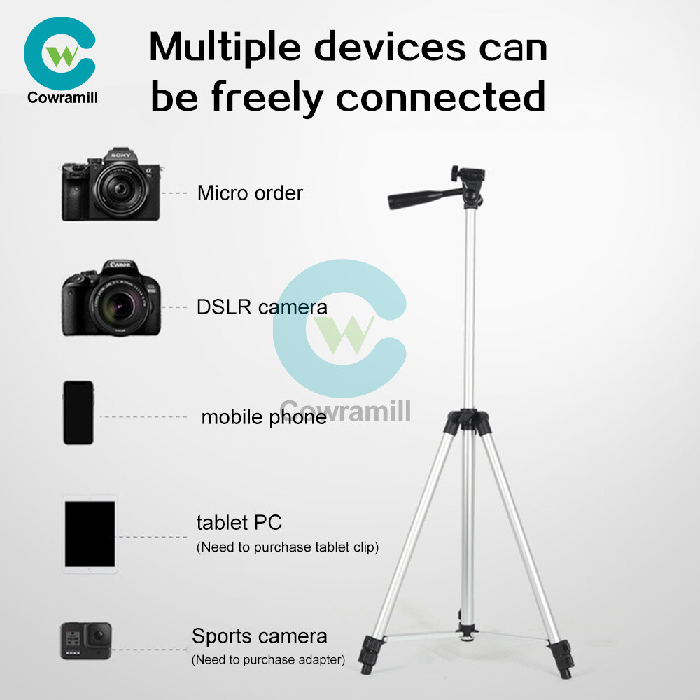 Multi function Travel Camera Tripod 110cm/150cm Adjustable Laser Level Tripod