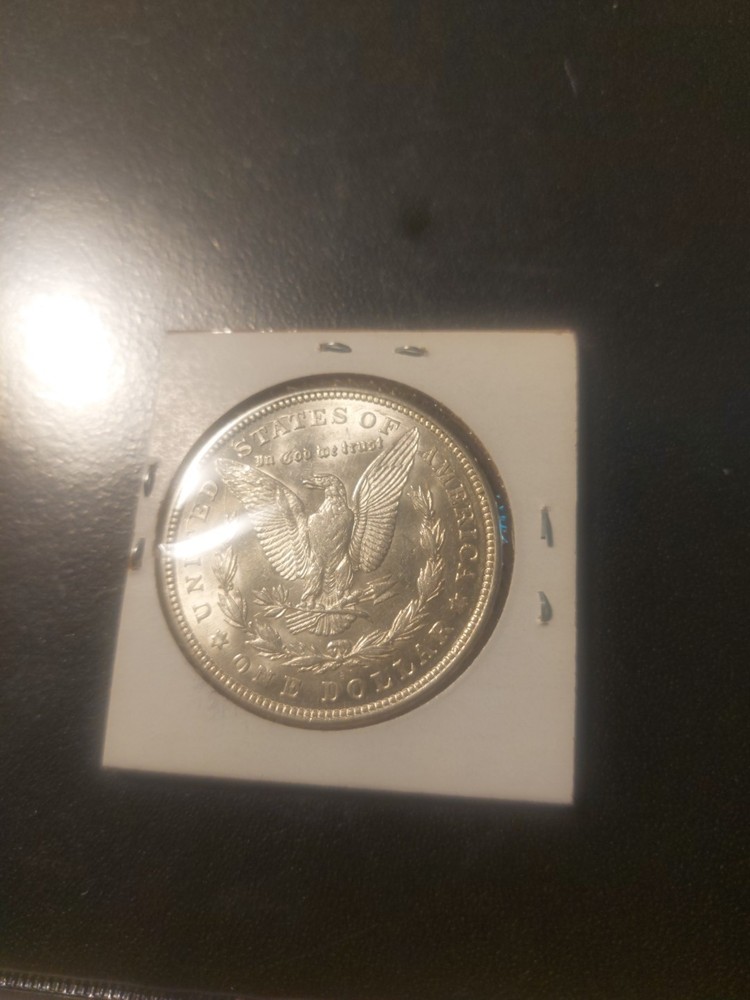 1921 Micro D / Morgan silver dollar 90% silver coin