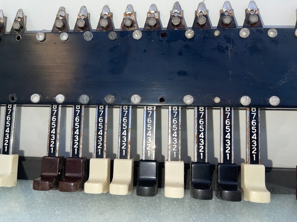 Hammond Organ 38 Drawbars Assy