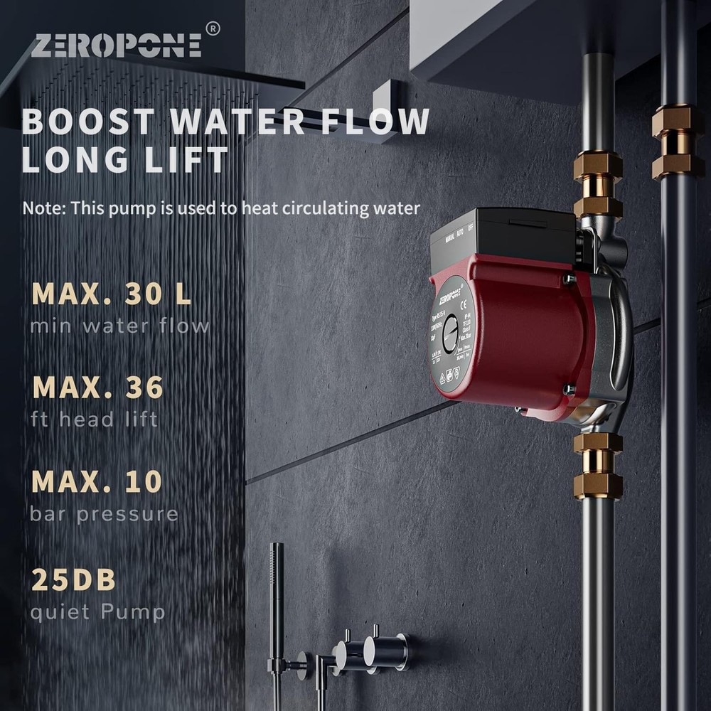 Hot Water Recirculating Pump, Water Circulator Pump