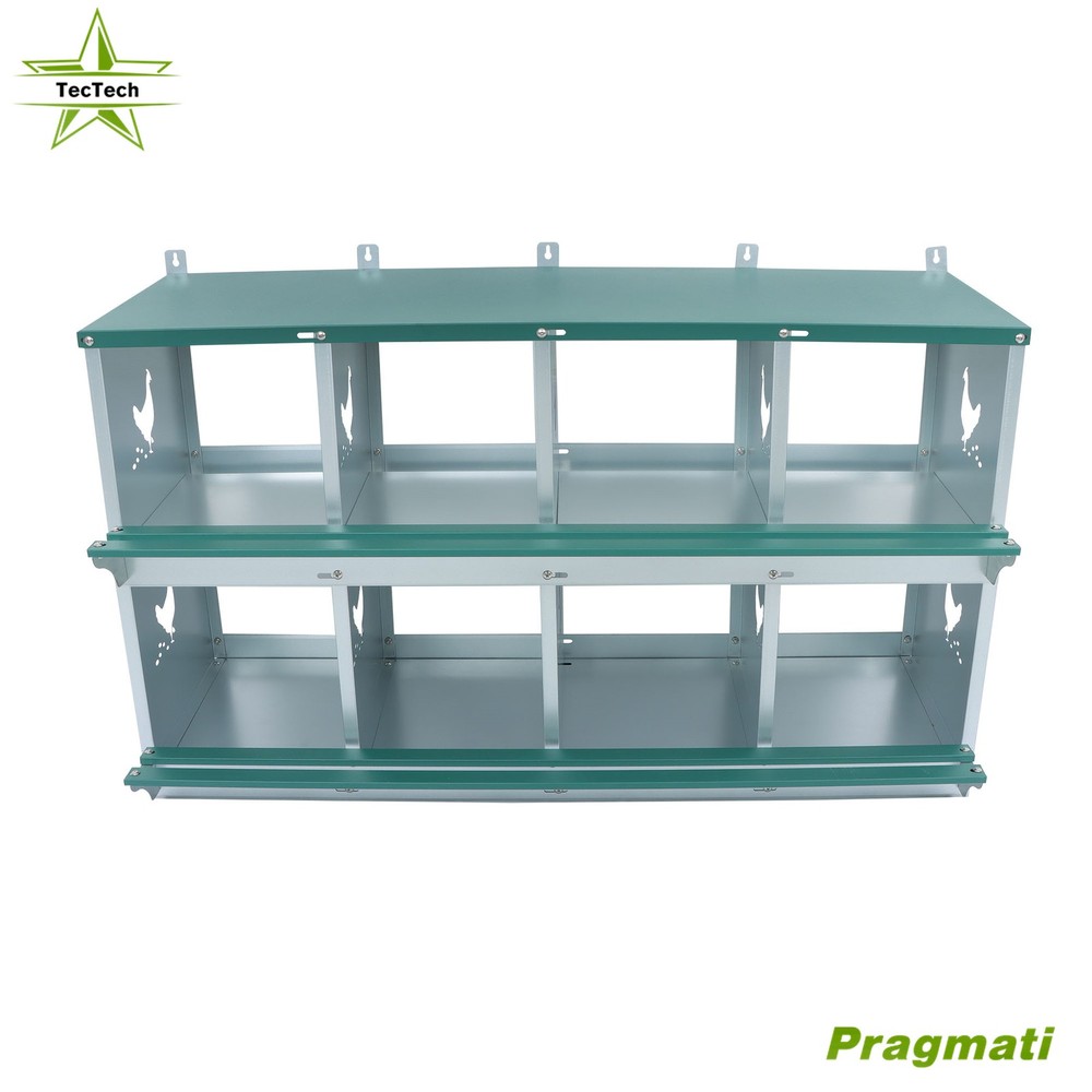 8 Holes Compartments Chickens Egg Laying Box Nesting Box High Quality Materials