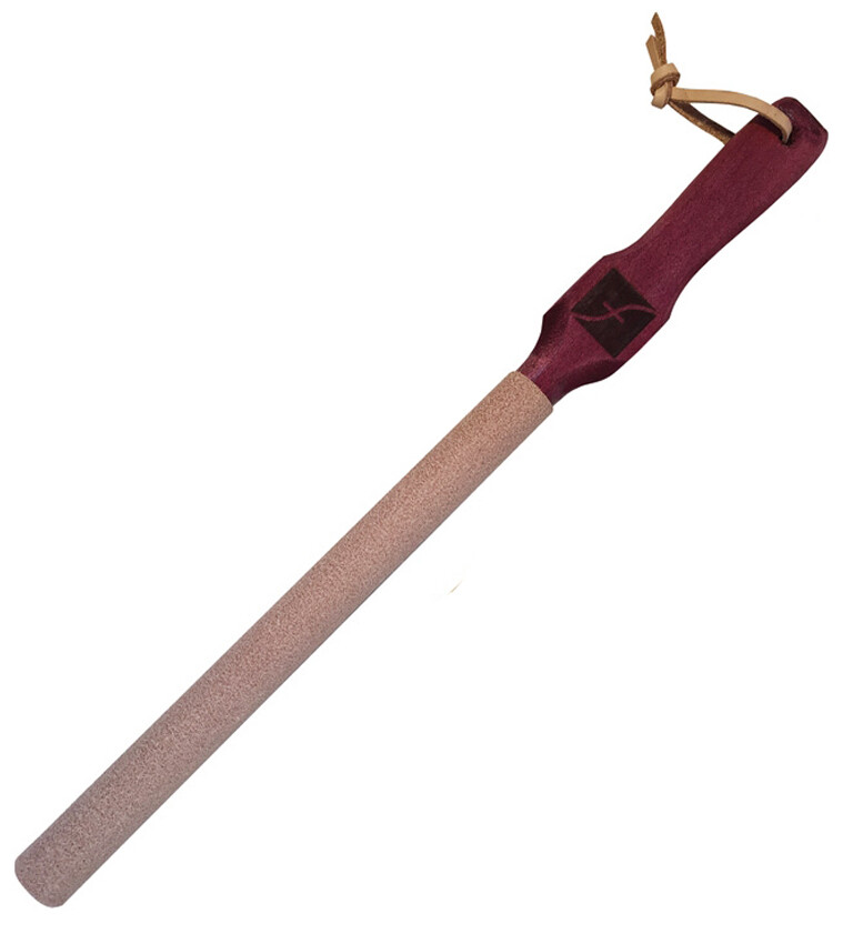 Flexcut Sharpening Set Includes: Hook Strop Hone Burgundy Wood Handle w/Compound