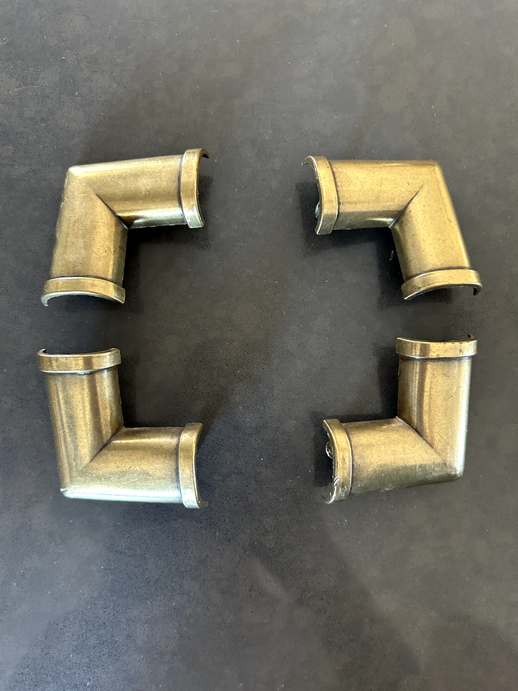 Drexel Accolade Brass Campaign Corner Brackets