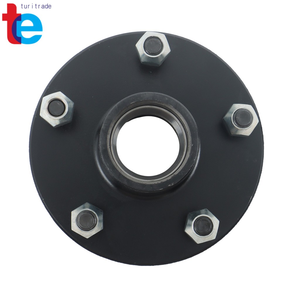 For 5x5'' Hub Kit for 3500 lbs Axle 2 Sets 5 on 5'' Trailer Hub Kit