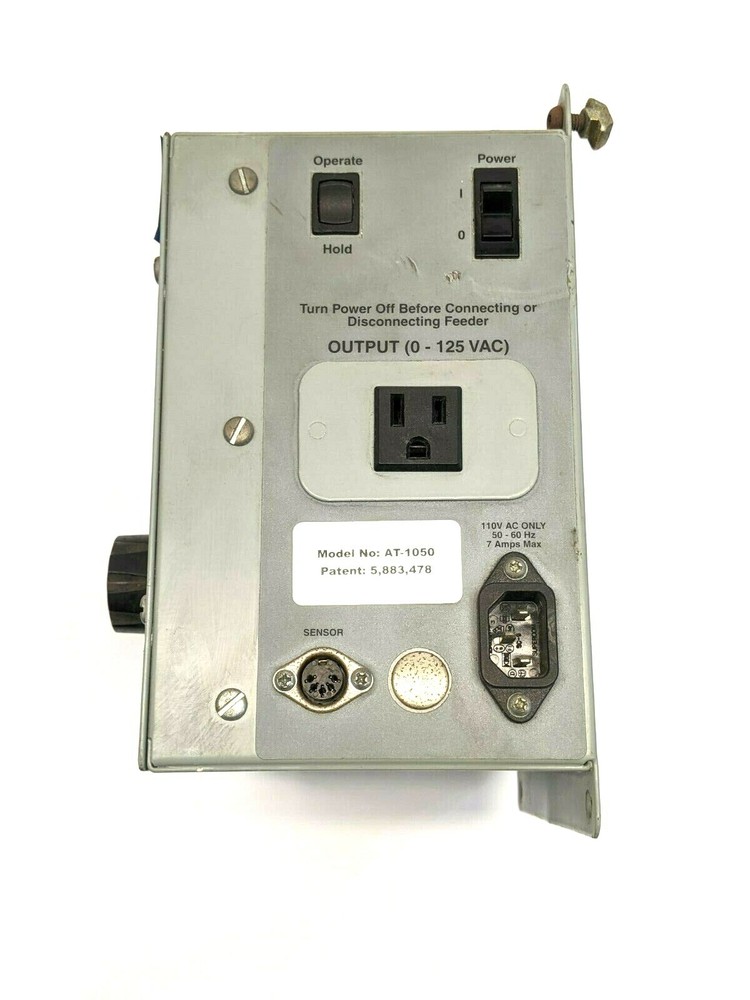 Service Engineering AT-1050 Vibratory Feeder Control CRACKED DISPLAY
