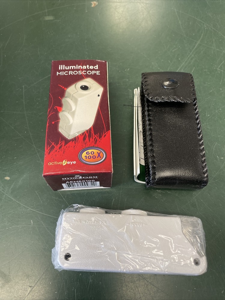 Hydrofarm Active Eye 60X-100X Illuminated Microscope