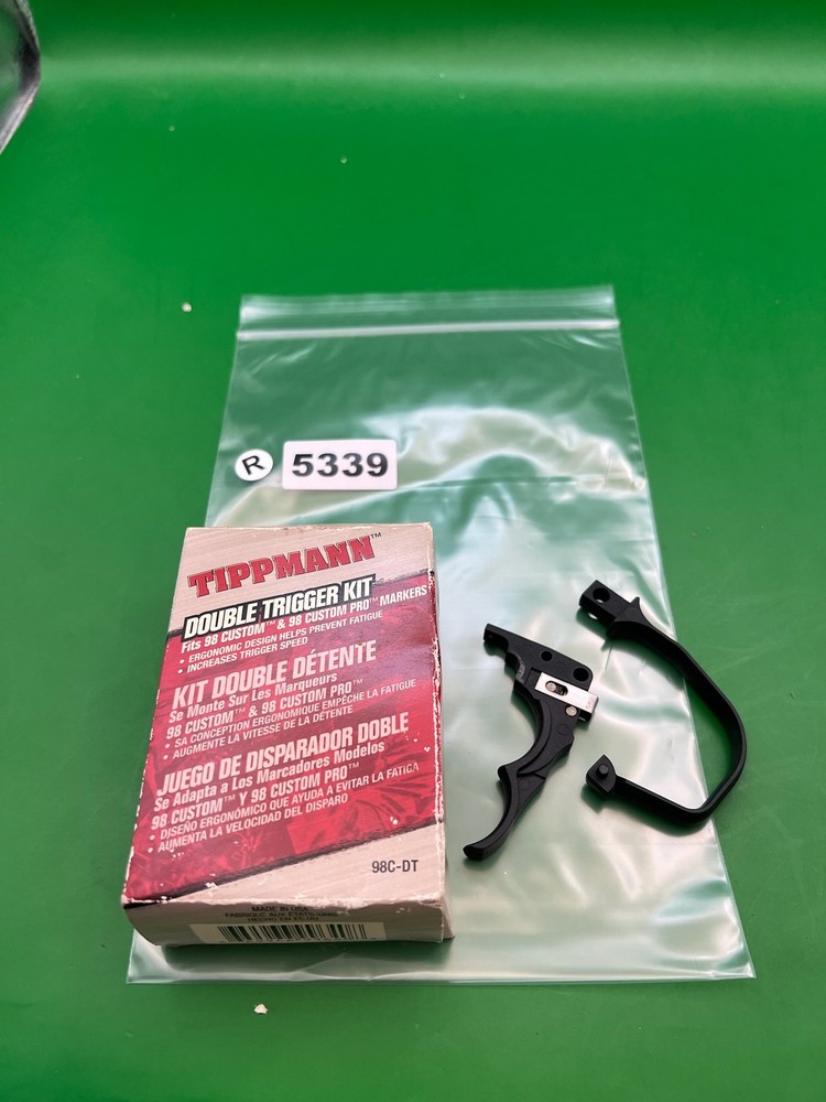 Tippmann 98 Custom Double Trigger Kit Black