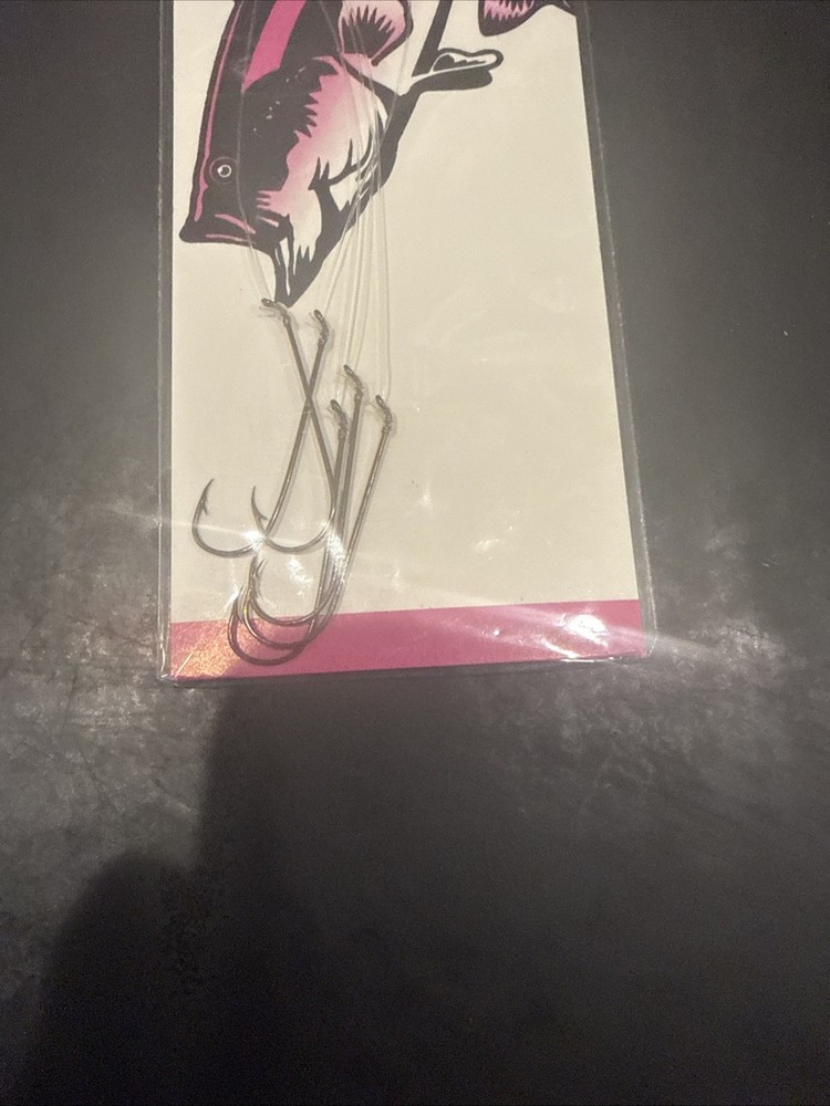 Mustad Ref 350 Size 2 8 Lb Test Aberdeen 5 Per Pack