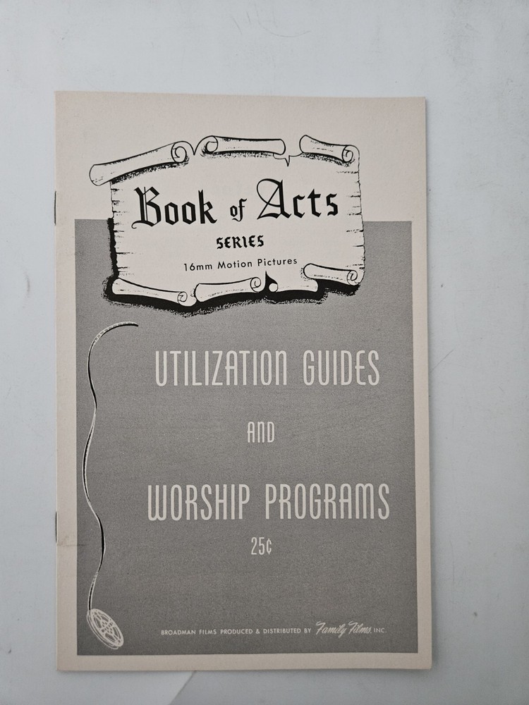 Book Of Acts Series Utilization Guides