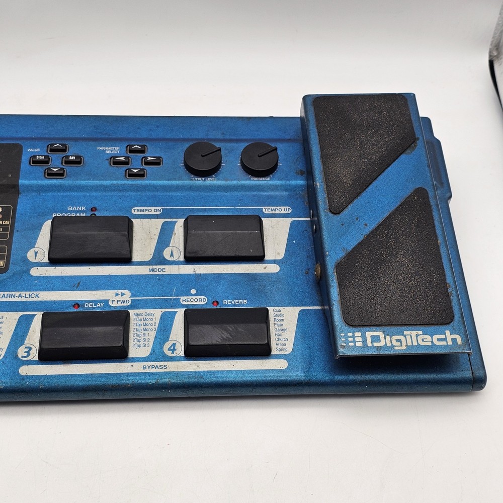 Digitech RP7 Valve Guitar Tube Preamp Multi Effects Processor - Untested As Is