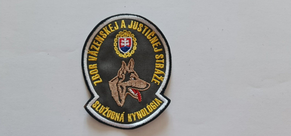Slovakia Prison guart, Prison Correction unit patch - K9