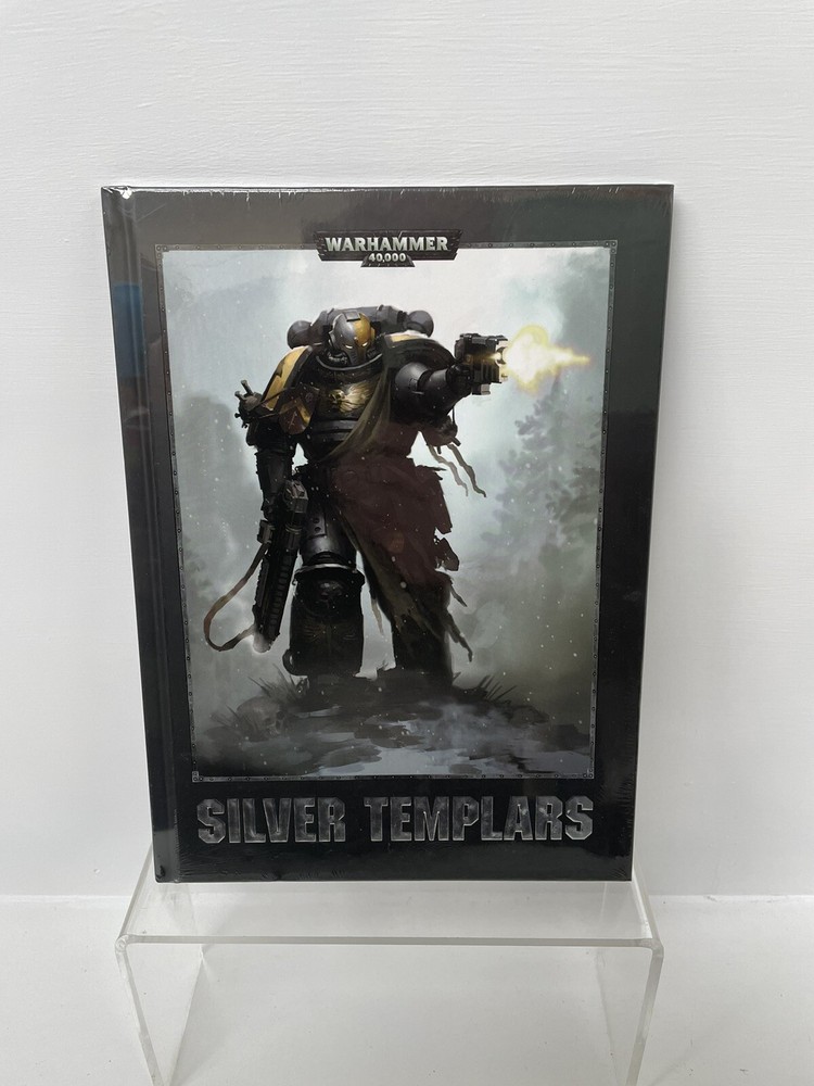 Warhammer 40K Silver Templars Conquest Sourcebook/Codex Hardback Book - New