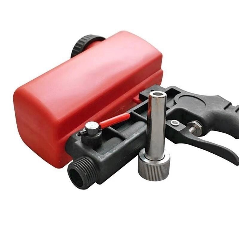Portable Air Sandblaster Gun Tool Adjustable Handheld Air Sandblasting Tool