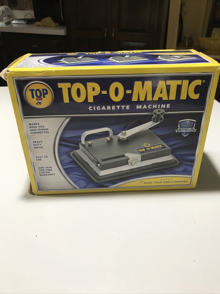 Preowned Top-O-Matic Cigarette Rolling Machine-king Size..