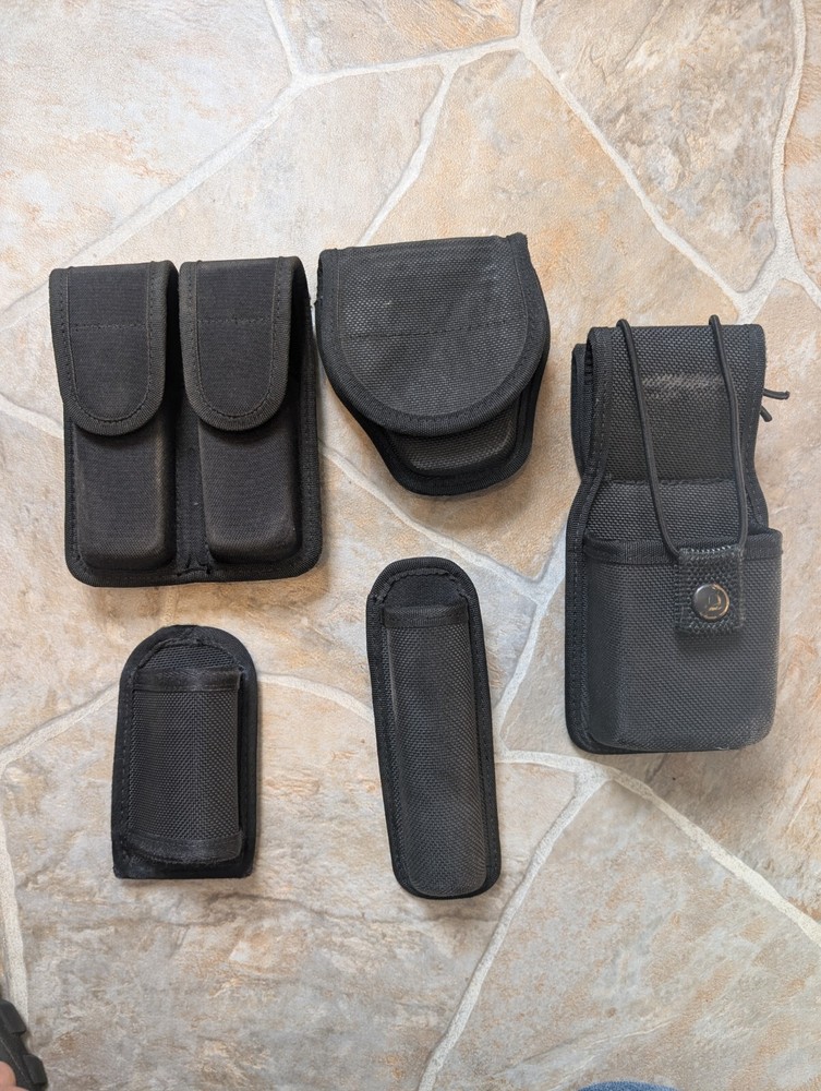 Bianchi Tactical Belt with Accessory Pouches Fully extended 45"