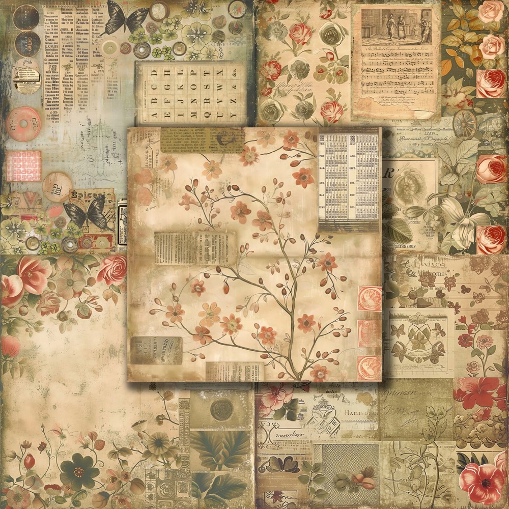 FLORAL EPHEMERA - Paper Pack