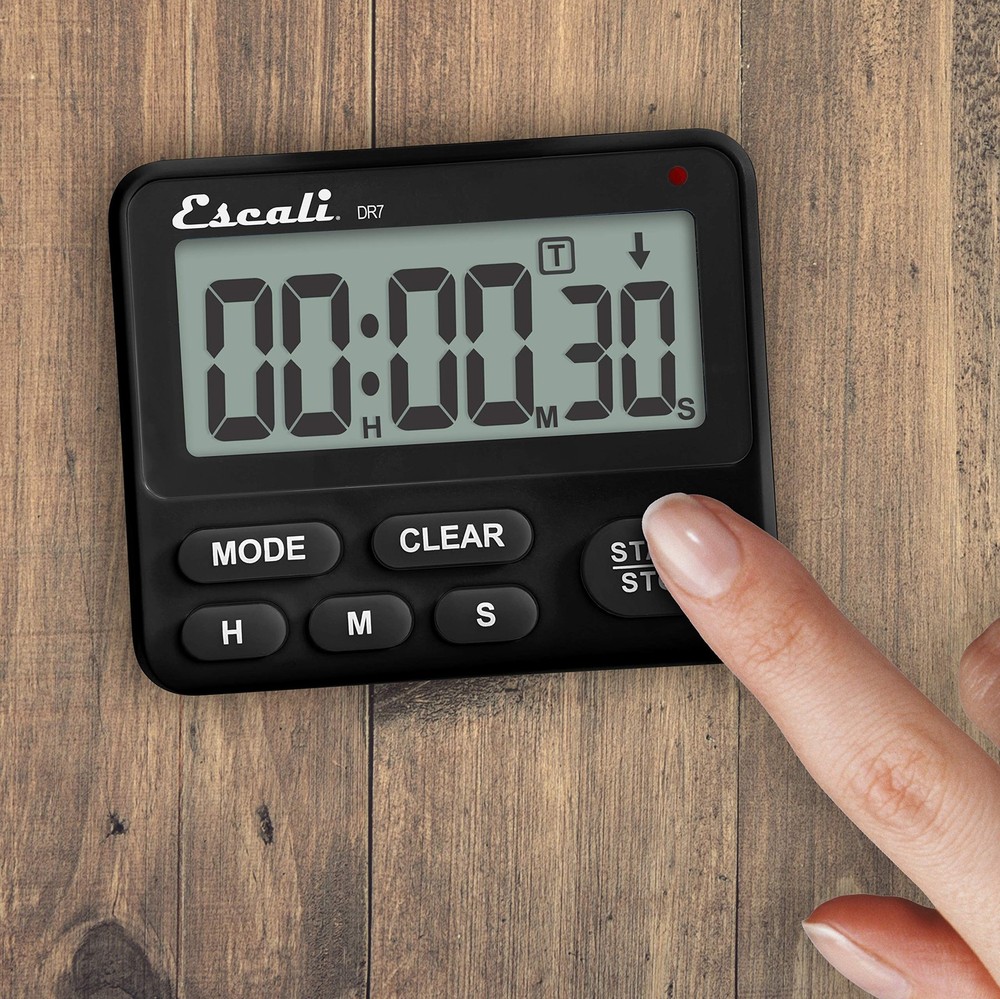 Extra Loud Display Digital Kitchen Timer with Clock Mode, Recall Timer Magnet...