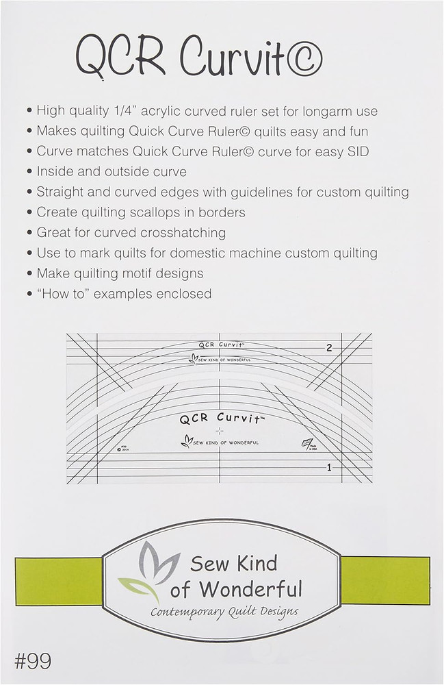 QCR Ruler Curvit Set
