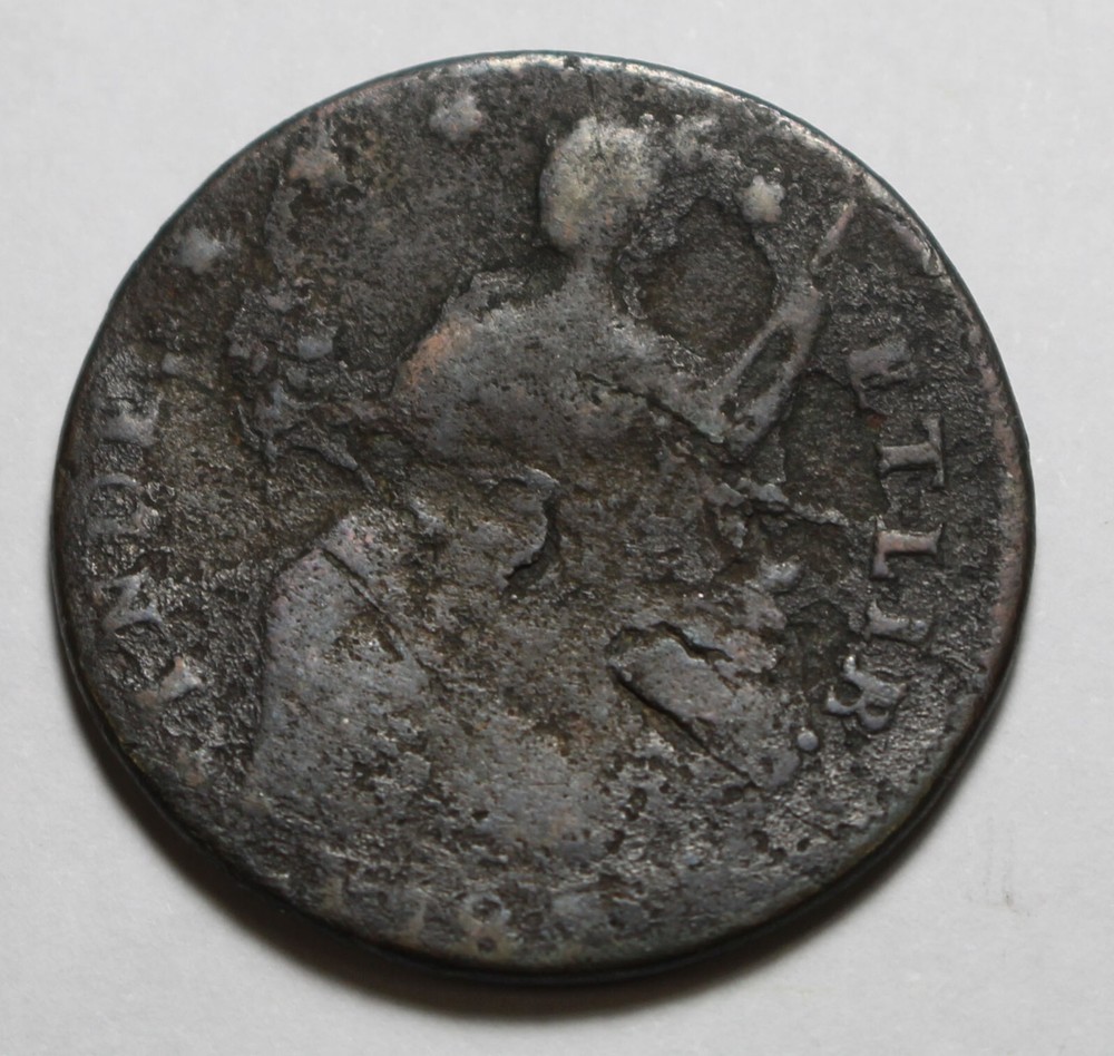 1787 Connecticut Copper Colonel UR474