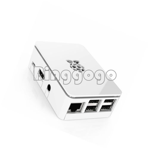 White Premium Raspberry Pi Case - Updated for Raspberry Pi 3, 2 & B+