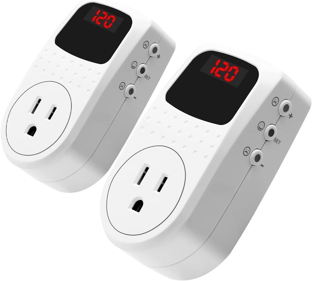High-Performance Wall Surge Protector with Digital Display & LED Indicator Light