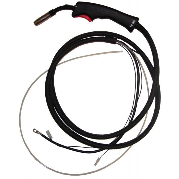 Welding gun, welding machine