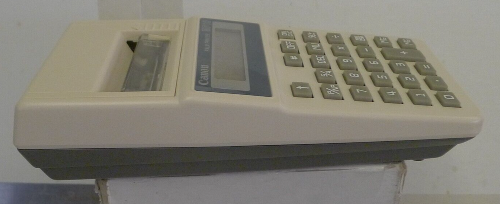 Canon MP1D Palm Printer Calculator - Print Error