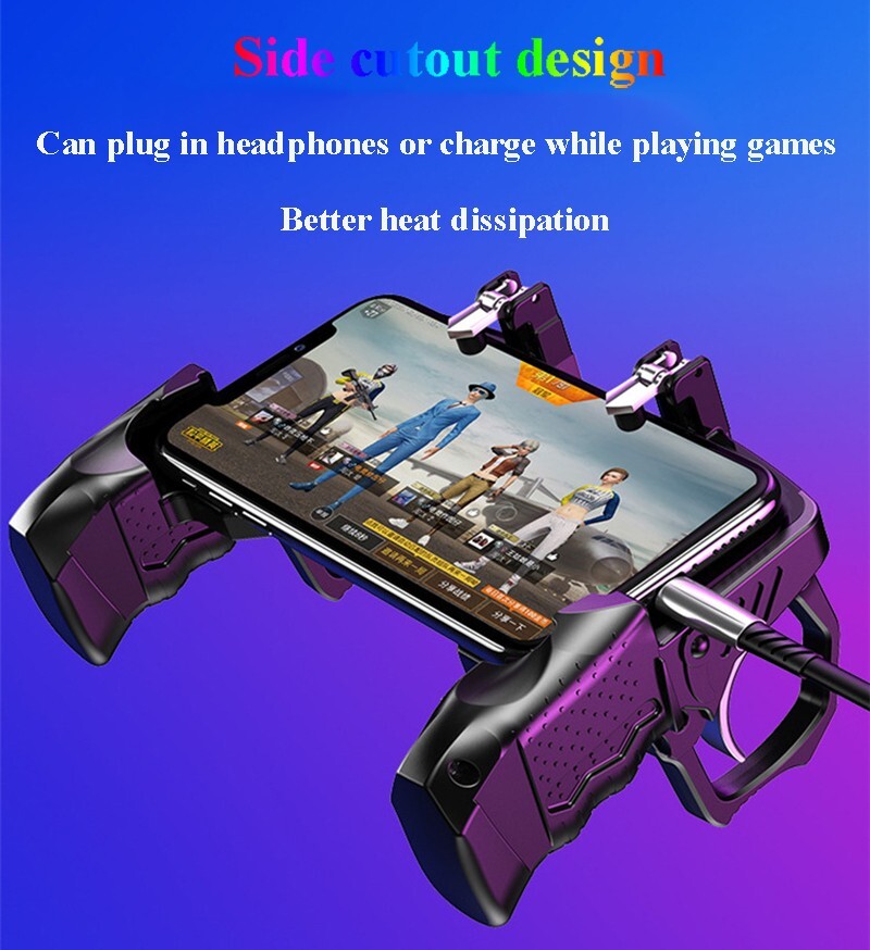 For PUBG Mobile Phone Game Controller Gamepad Joystick Wireless Universal Cell