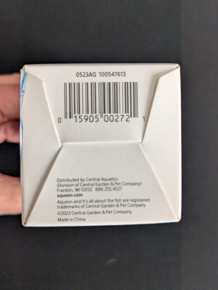 Aqueon 7-in-1 Aquarium Test Strips New Open Box