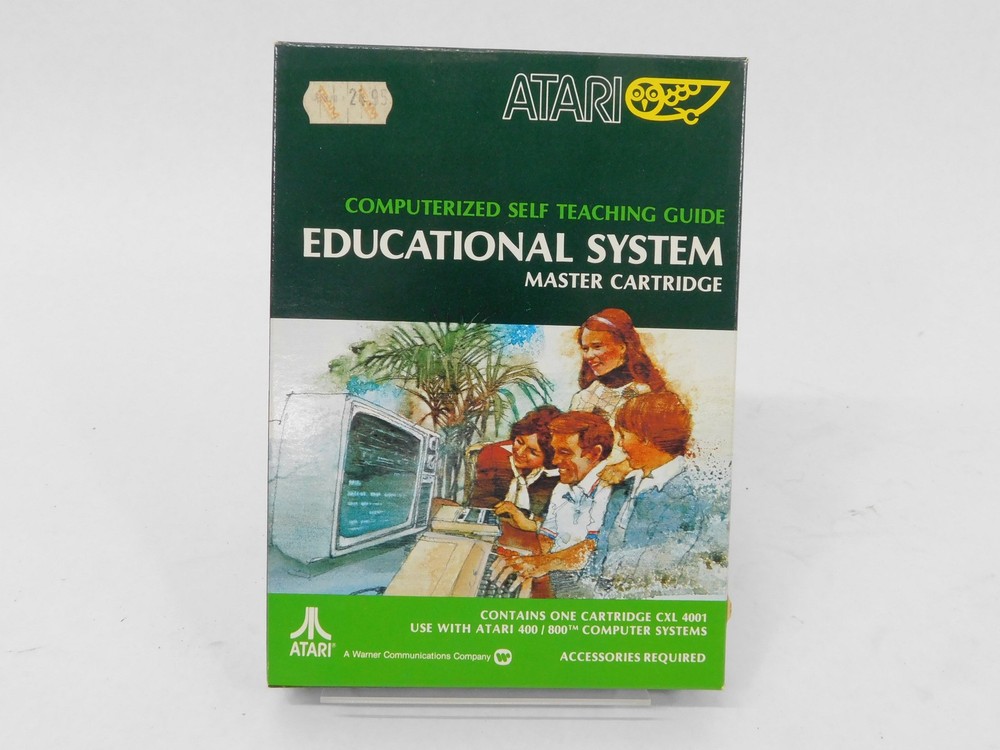 Atari CXL4001 Educational System Vintage Computer Game Master Cartridge (nice)