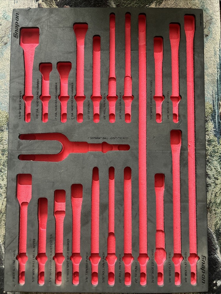 Snap On Air Hammer Bit Organizer