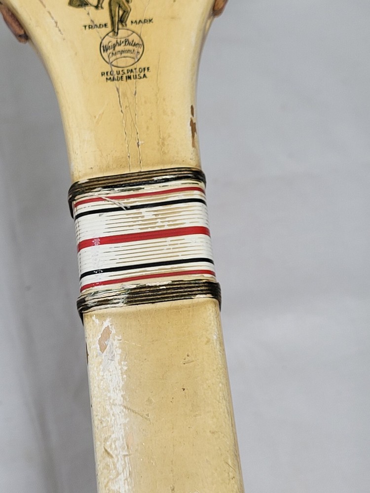 Melbourne Cup Tennis Racket By Wright & Bitson Vintage
