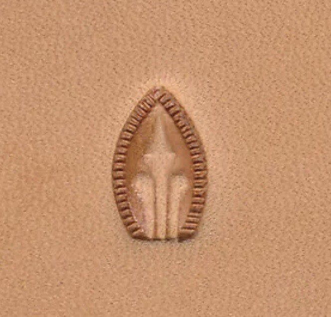 Border/Geometric G529 Leather Stamp