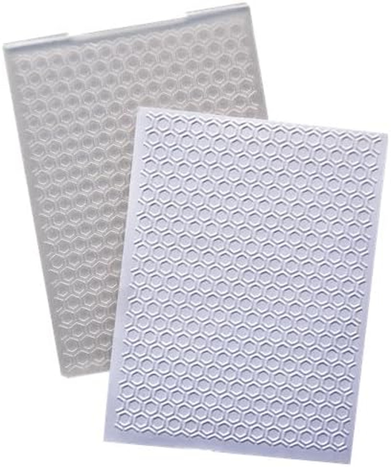 Honeycomb Pattern Embossing Folders for Card Making, Bee Hive Embossing Folder T