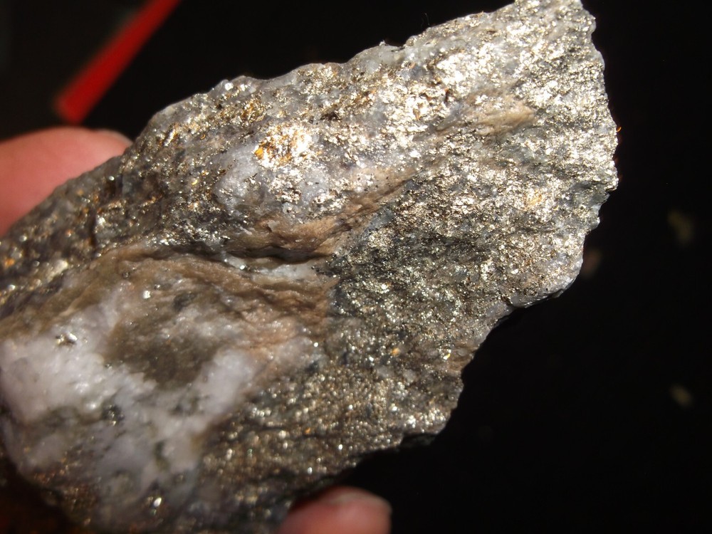 Gold, silver, copper, 244 grams samples ,ore high grade .