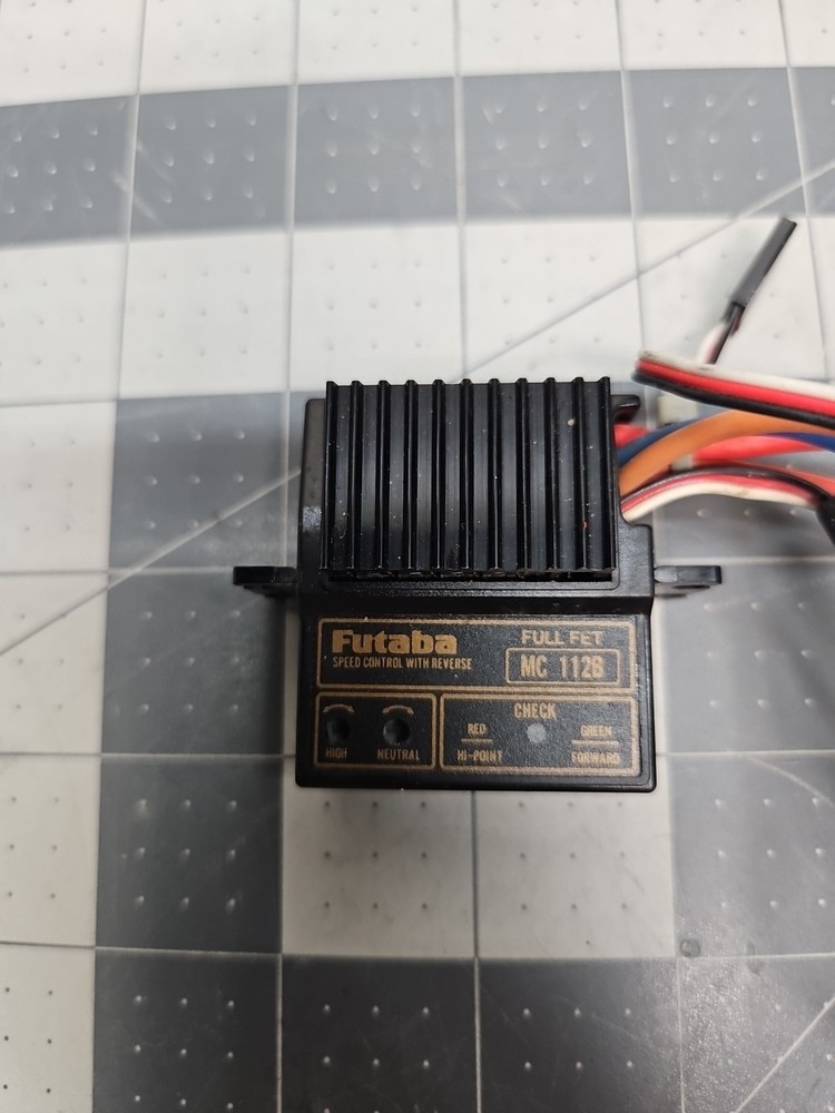 FUTABA MC-112B Tested VINTAGE /ESC Brushed SPEED CONTROLLER WITH REVERSE Fast s
