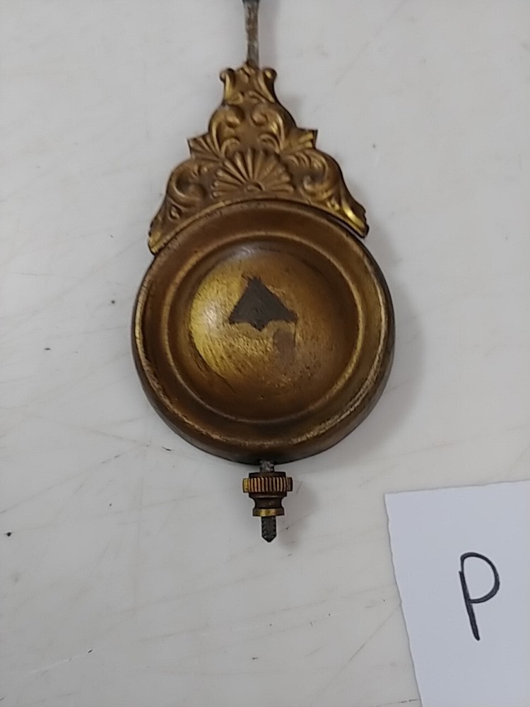 BULLSEYE PARLOR CLOCK PENDULUM