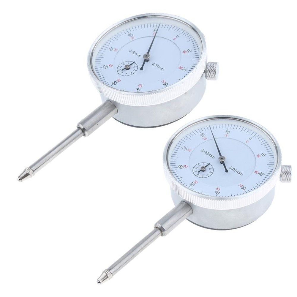 Dial Test Indicator w/ Point, Metric, 0-25mm